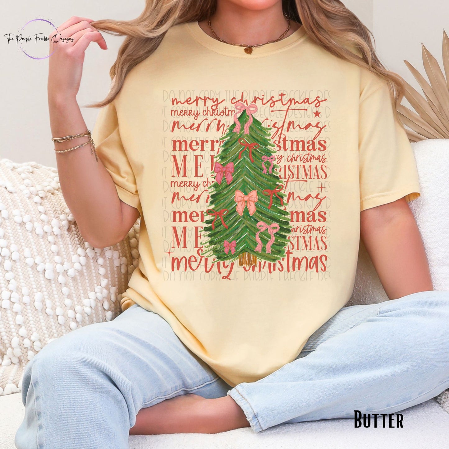 Merry Christmas Bow Tree