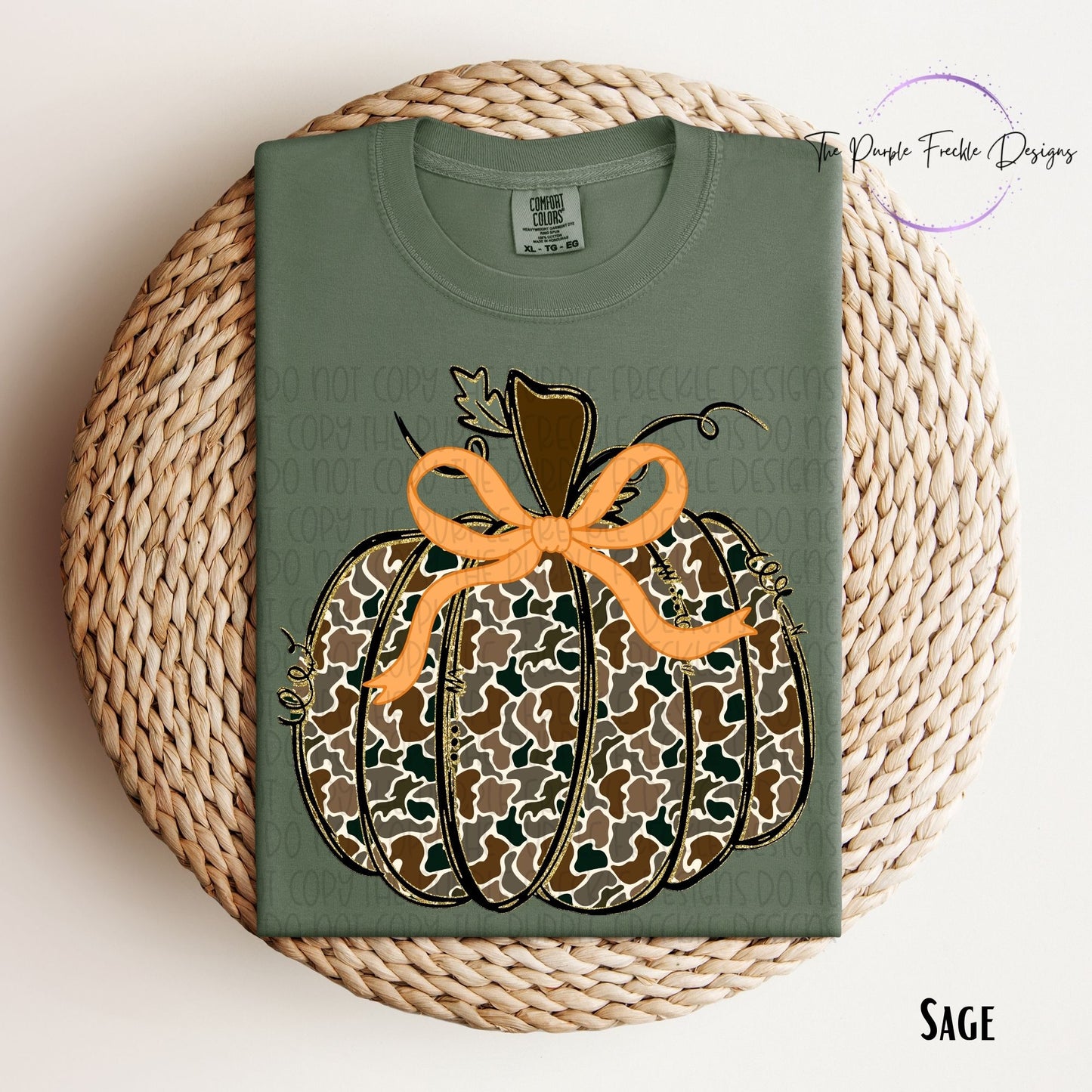 Camo Pumpkin