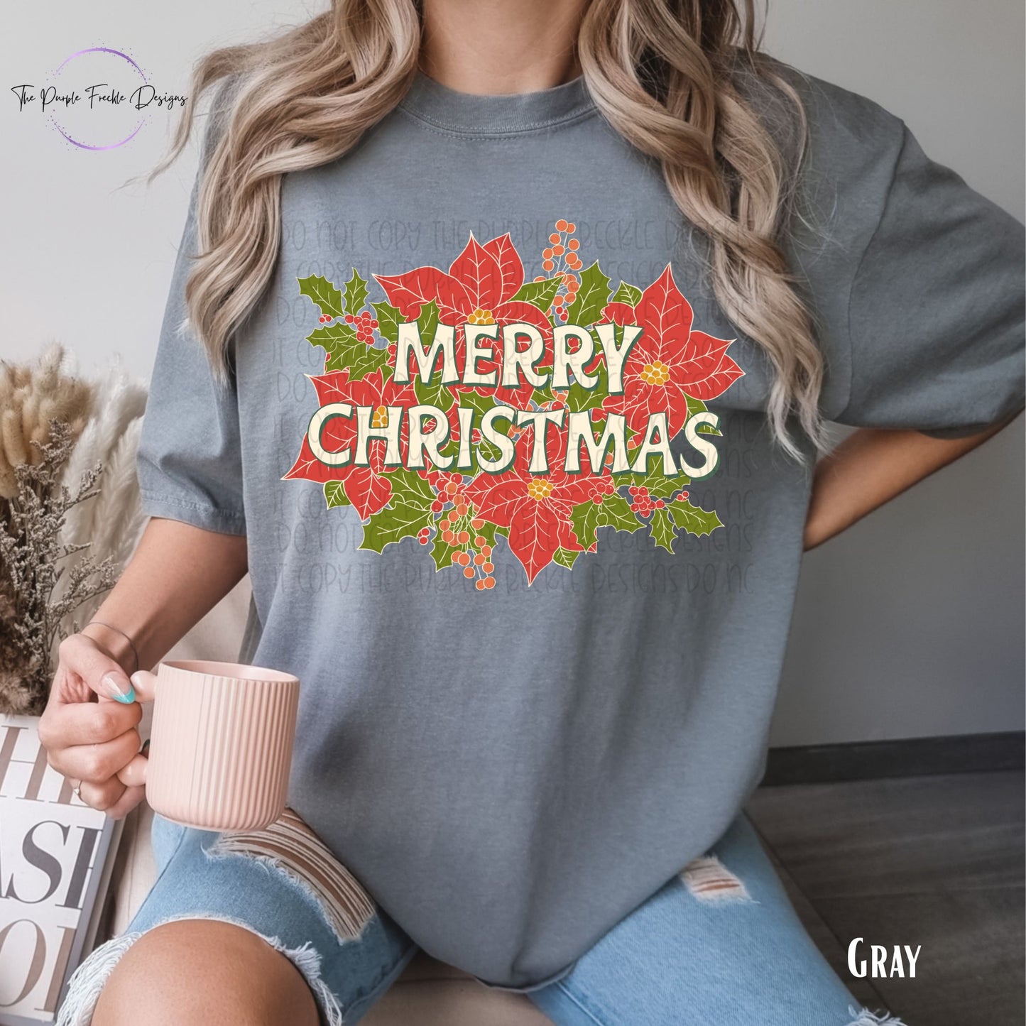 Merry Christmas Poinsetta