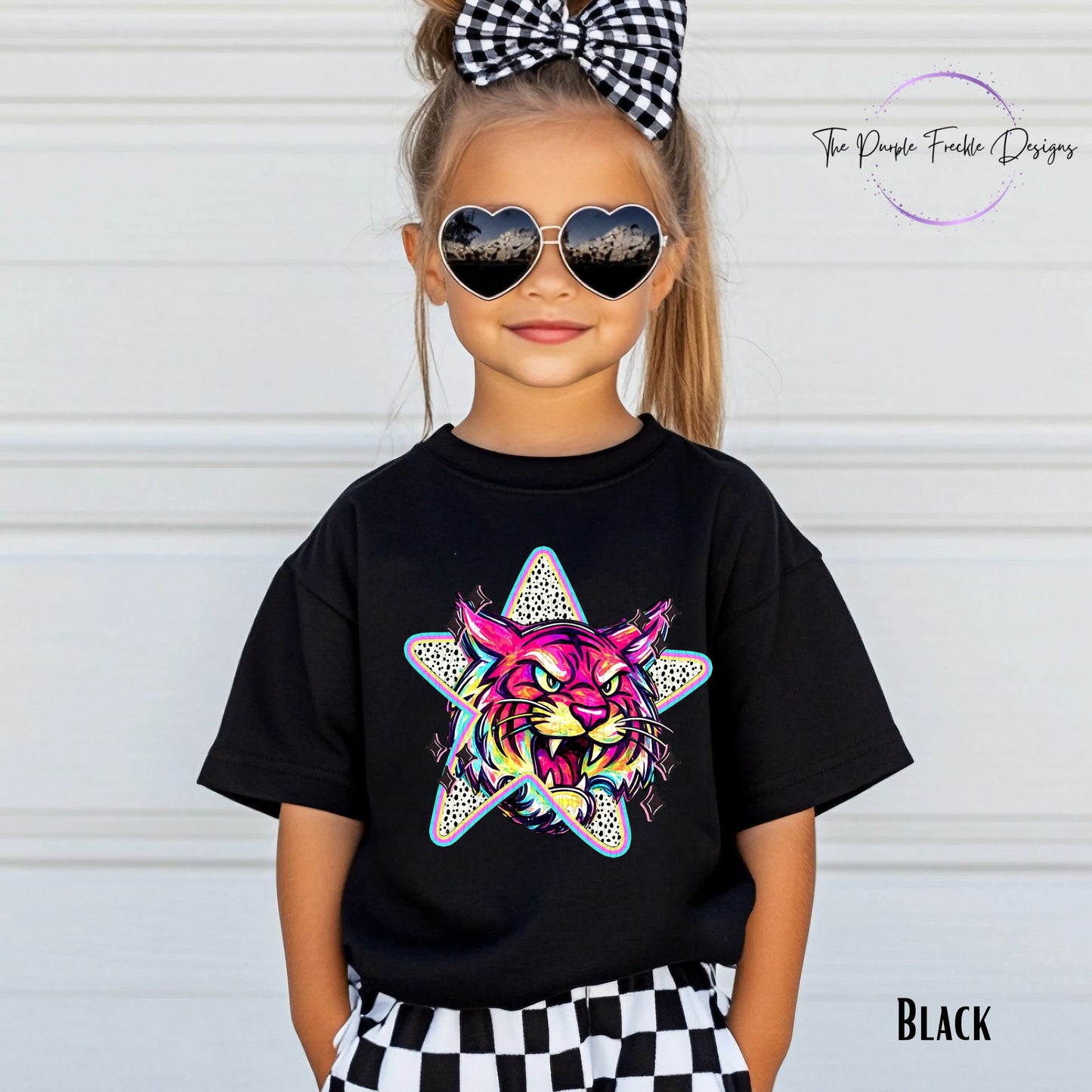 Polka Dot Star Mascot Kids