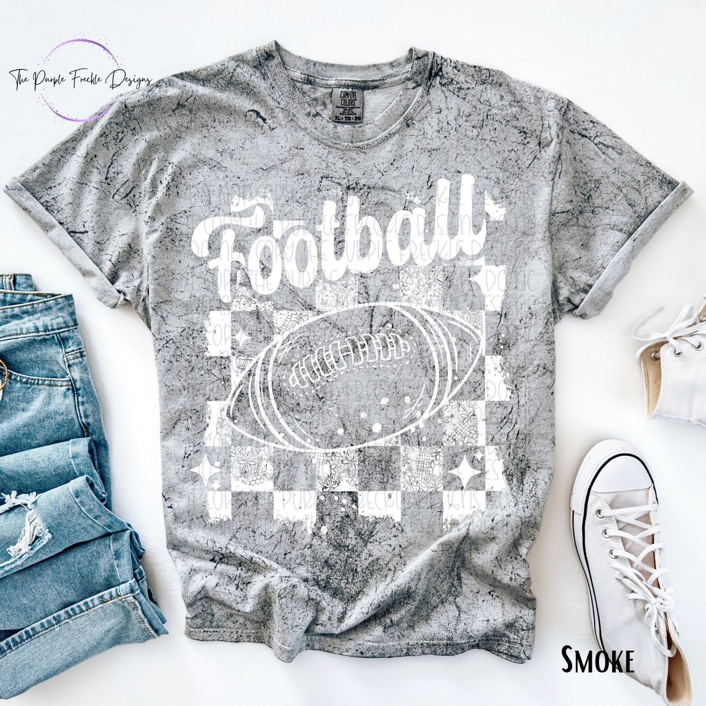 Football Checker Distressed