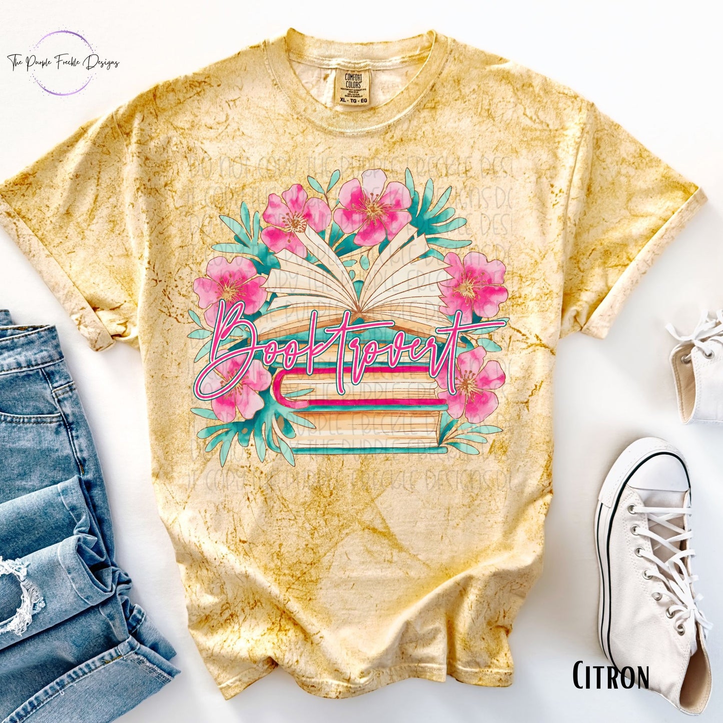 Floral Booktrovert