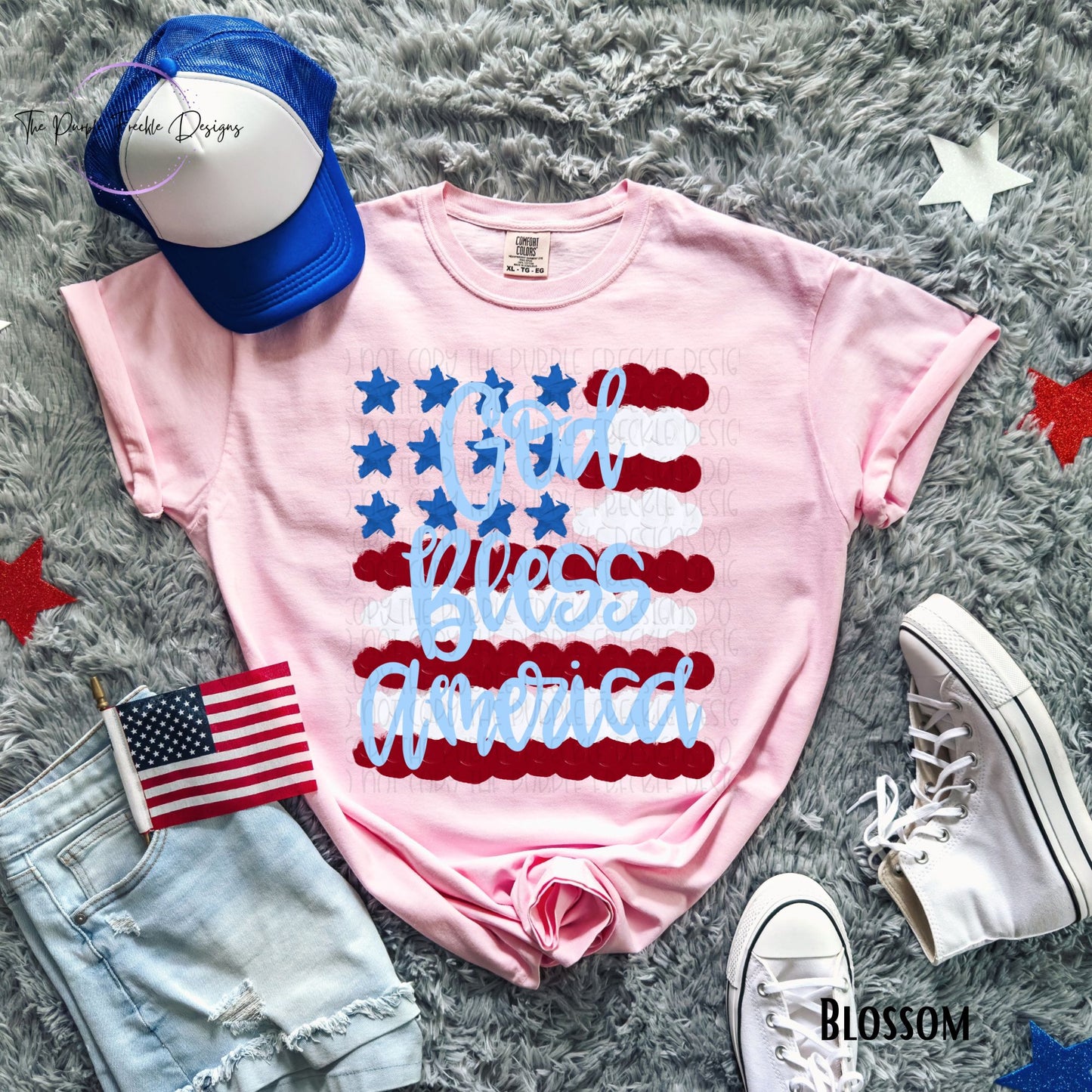 God Bless America Flag