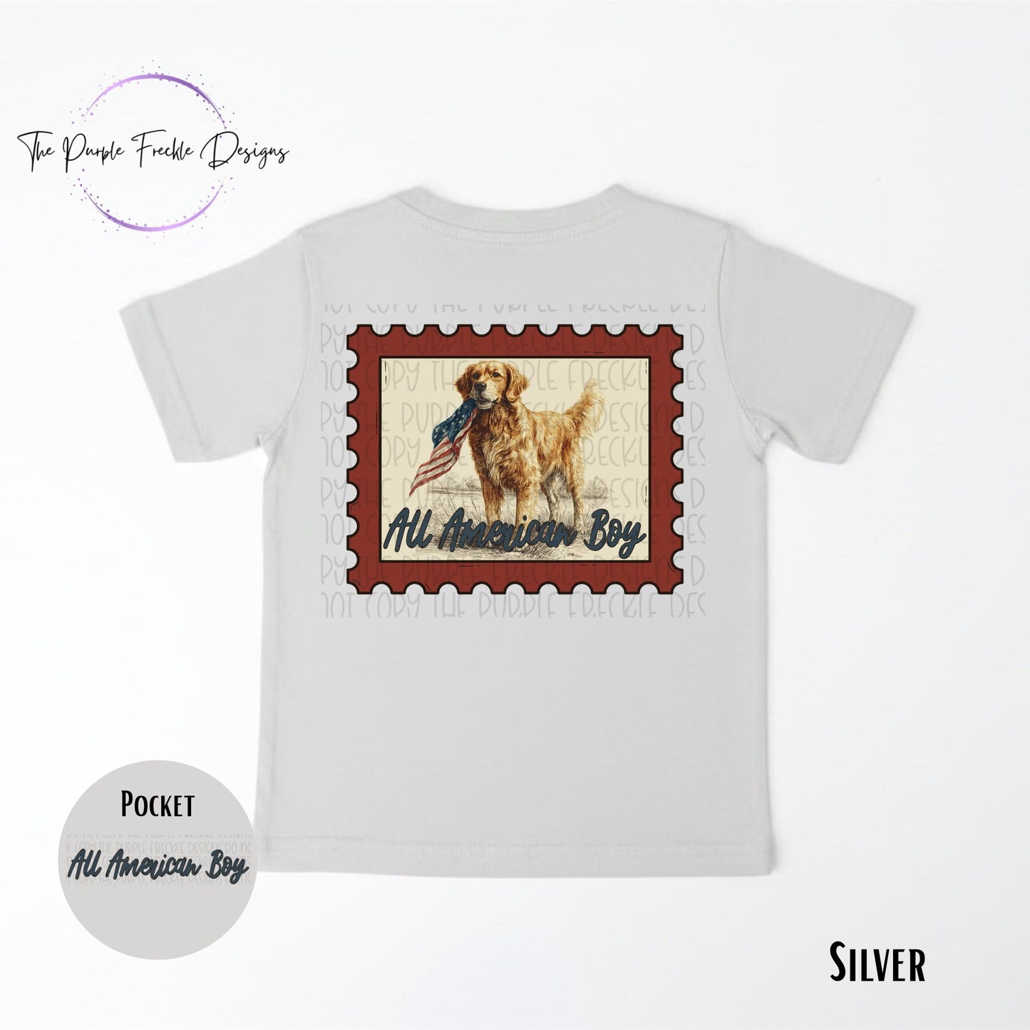 All American Boy Golden Retriever