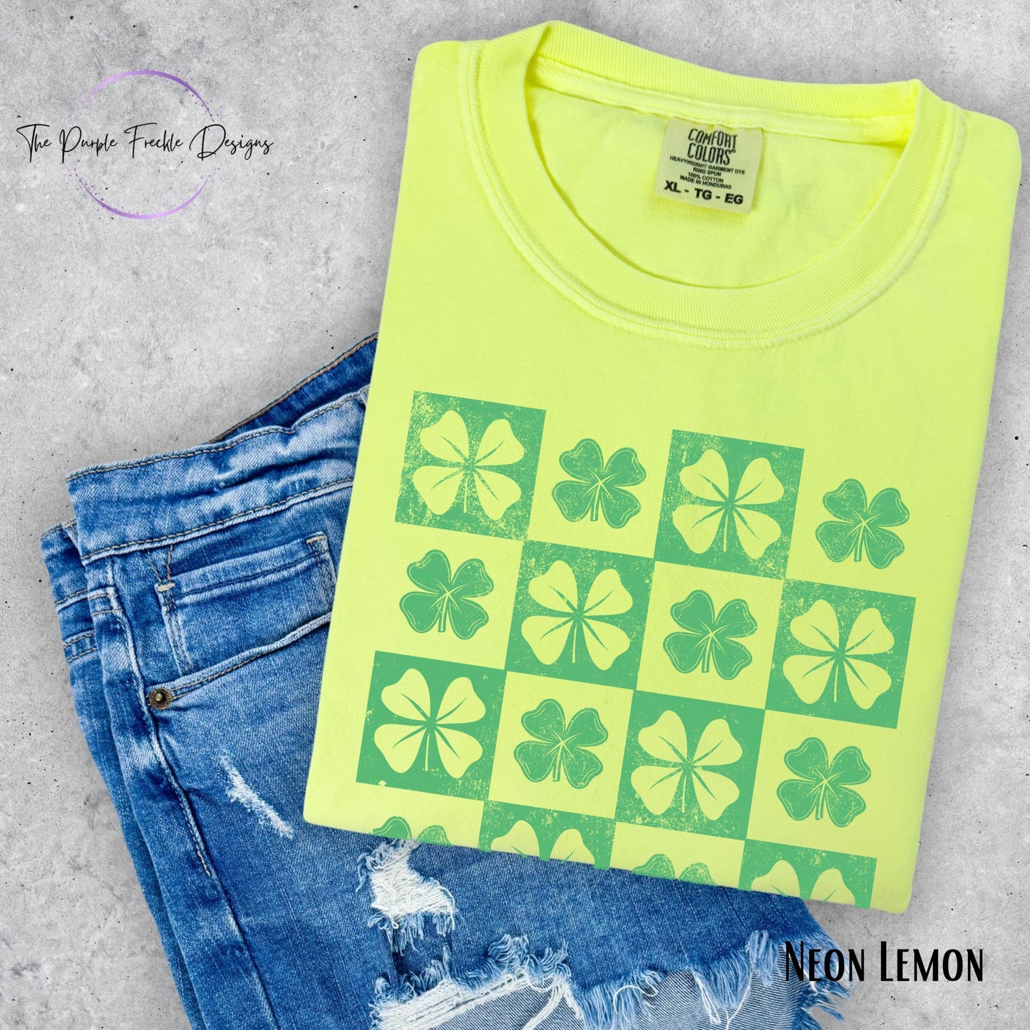 Distressed Clovers