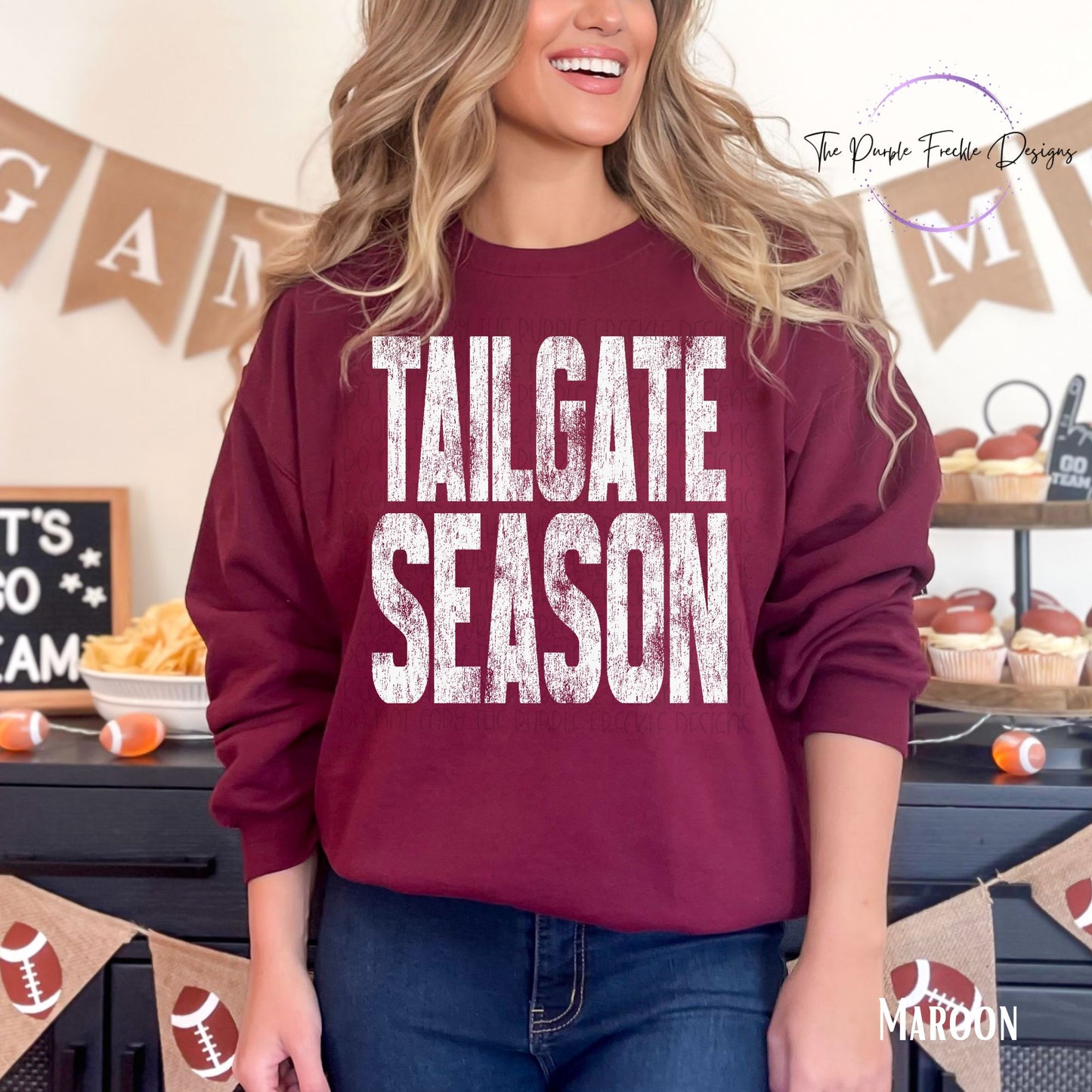 Tailgate Season Grunge