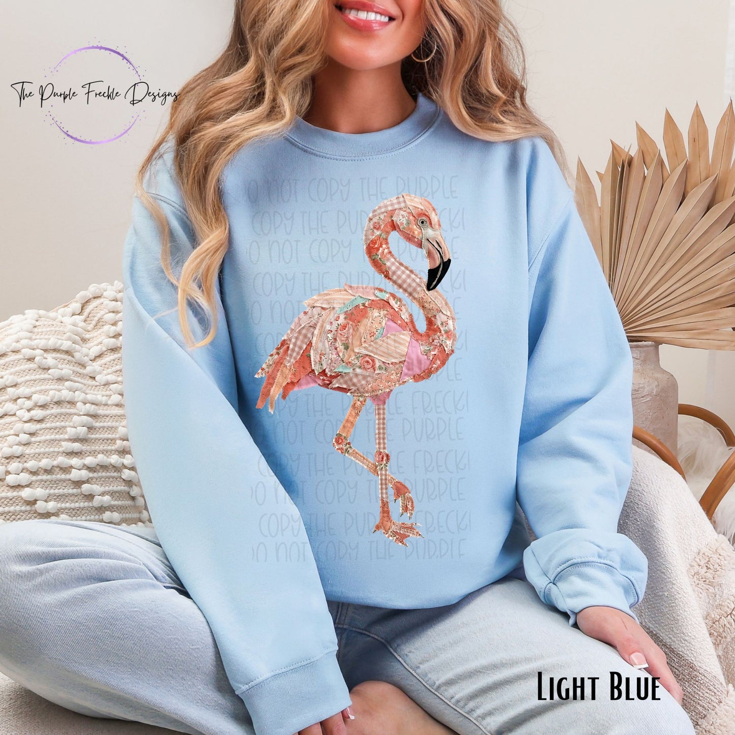 Patchwork Flamingo