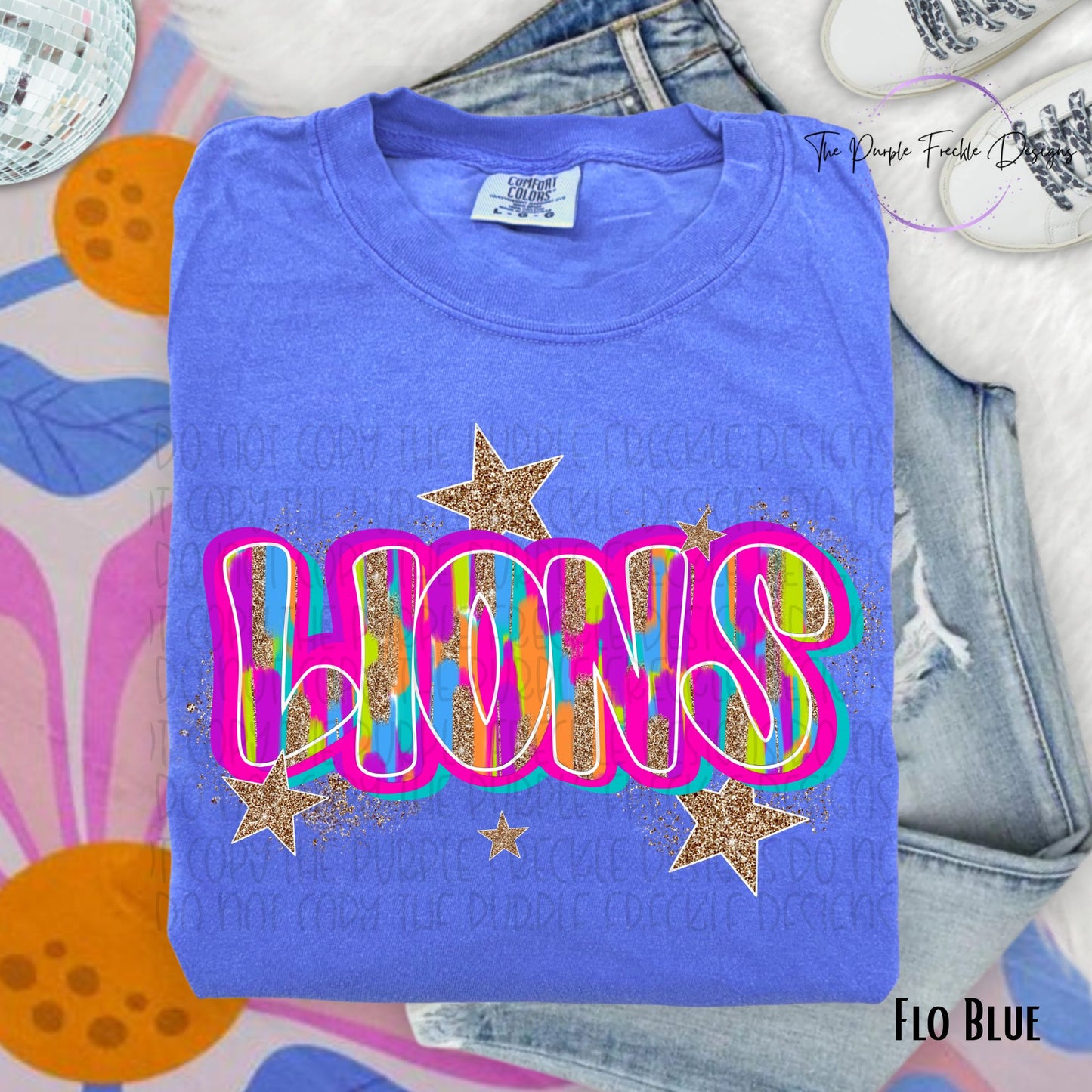 Bright and Gold Stars Mascot