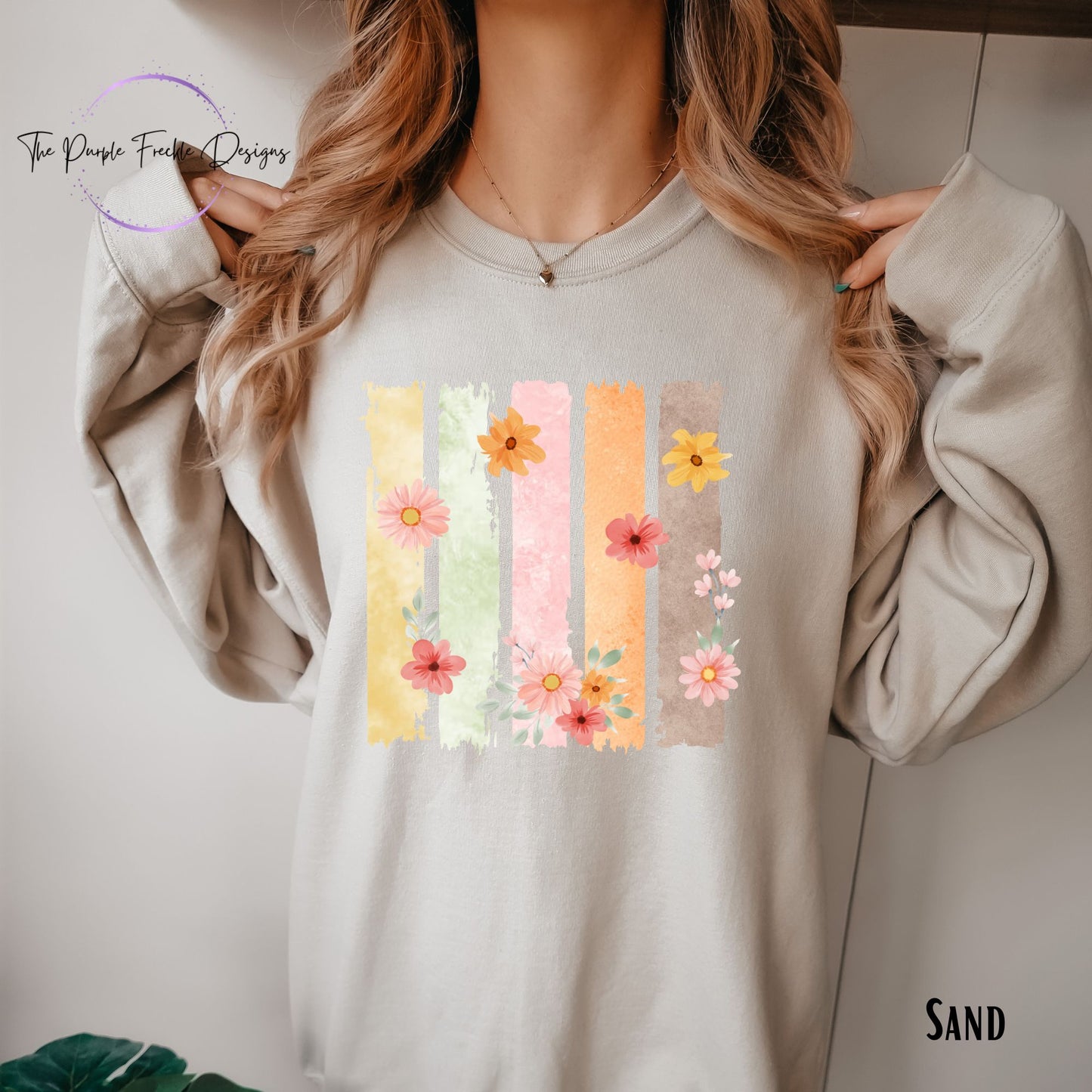 Brushstroke Floral Scenes