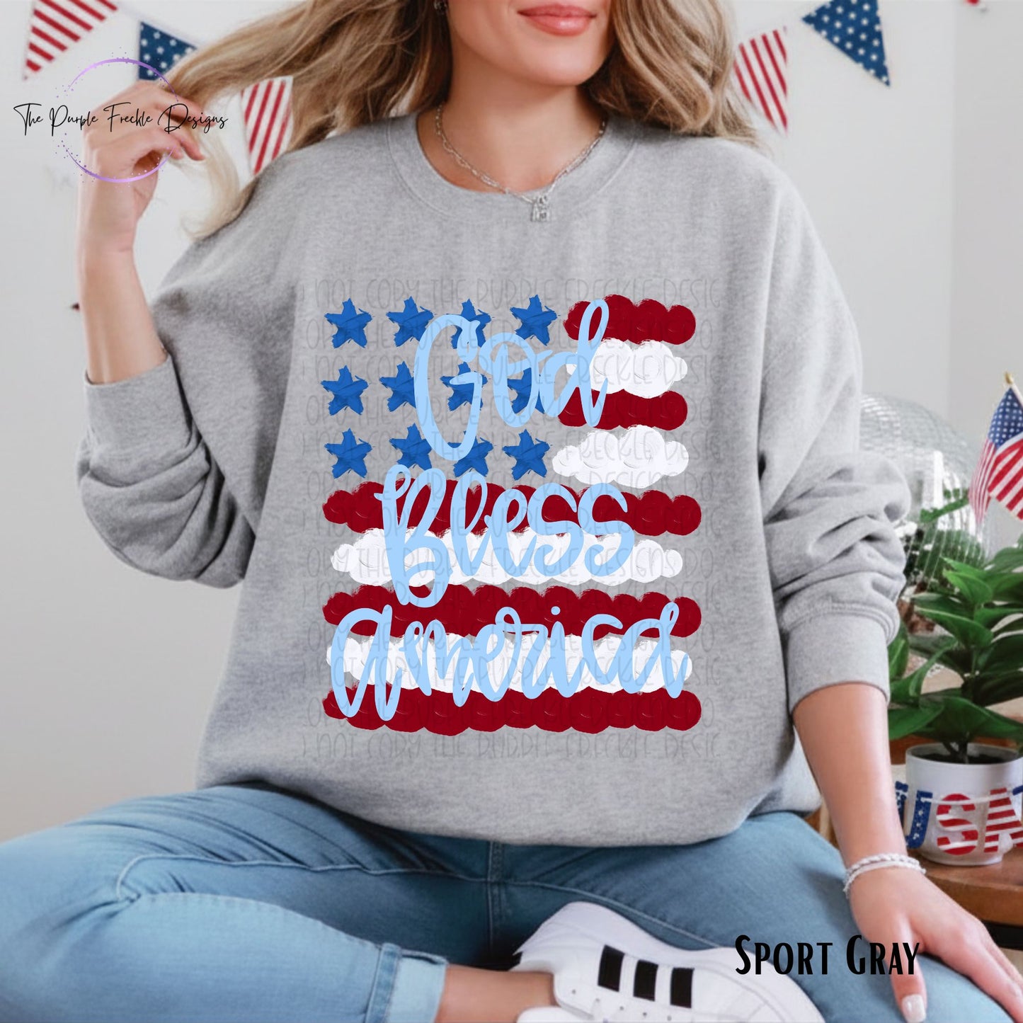 God Bless America Flag
