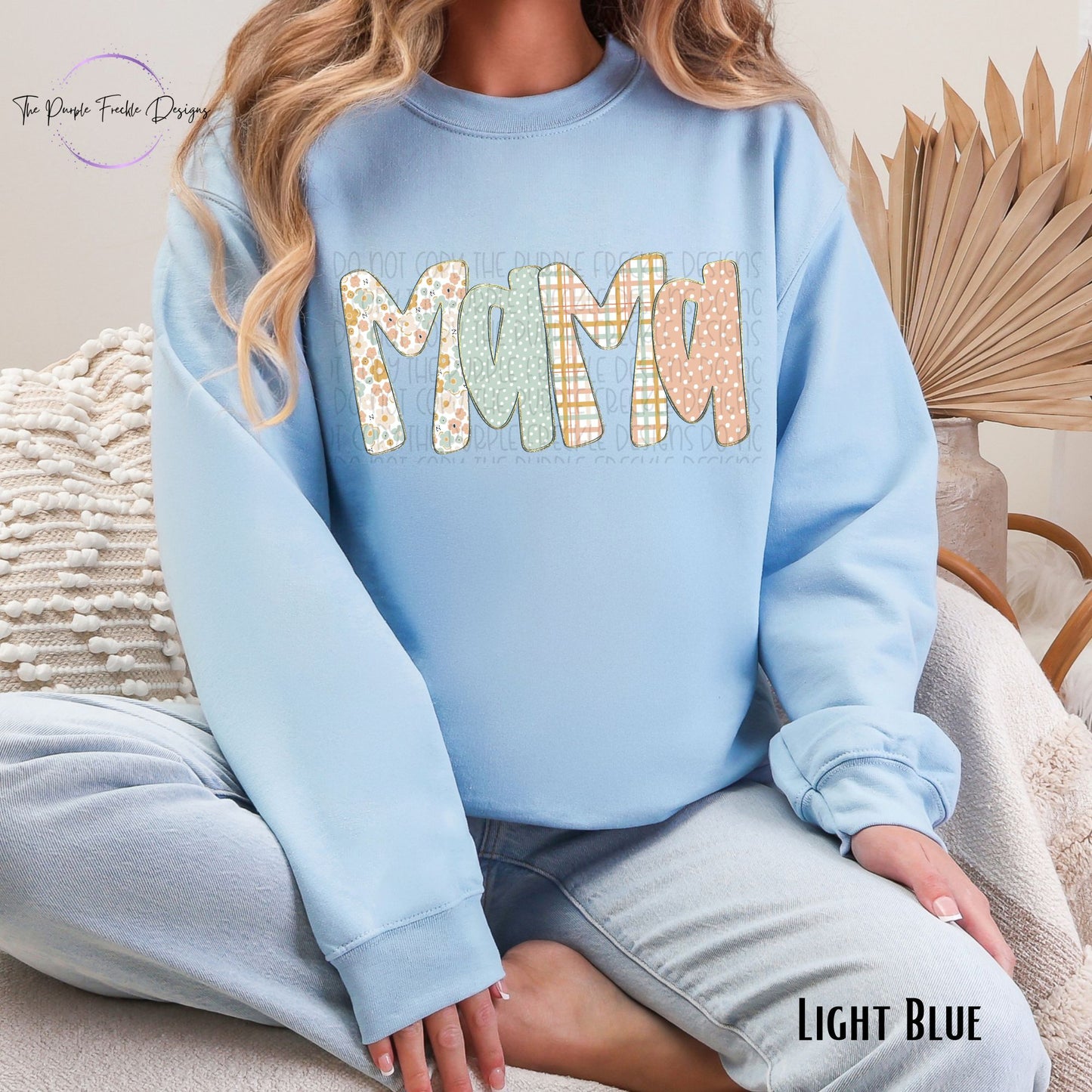 Plaid Spring Mama