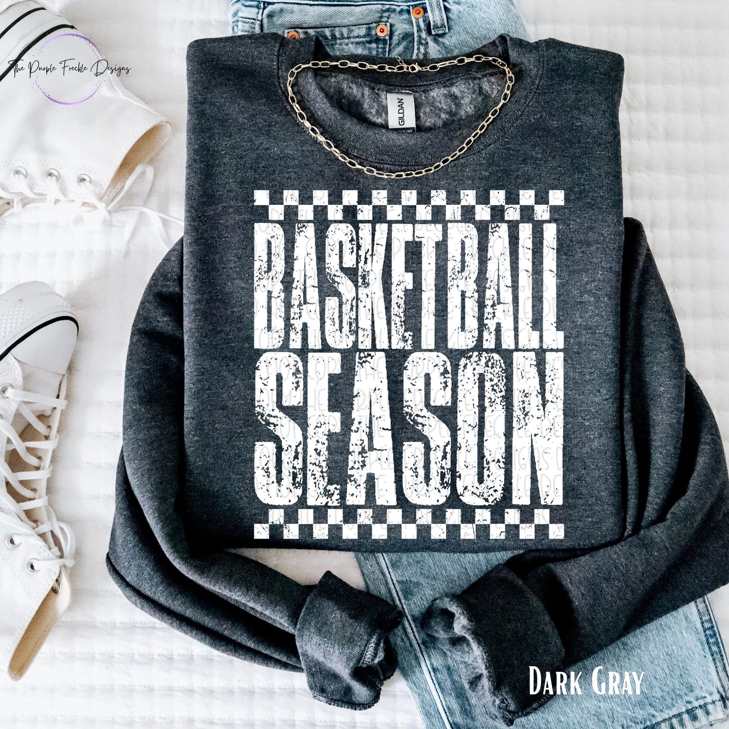 Basketball Season Grunge