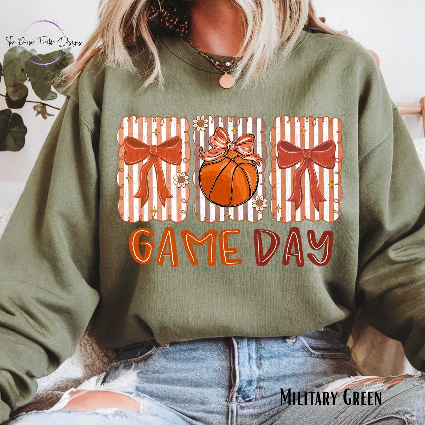 Frilly Game Day Basketball