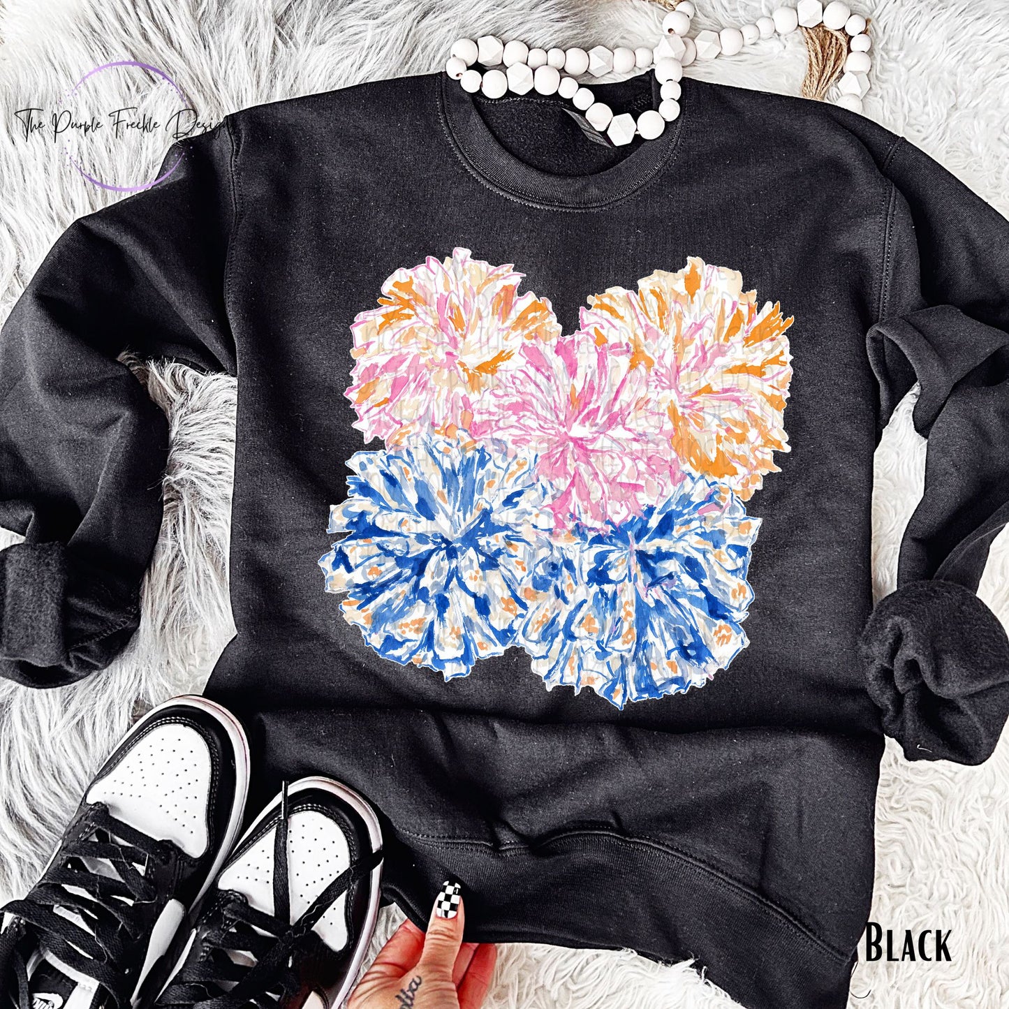 Watercolor PomPoms