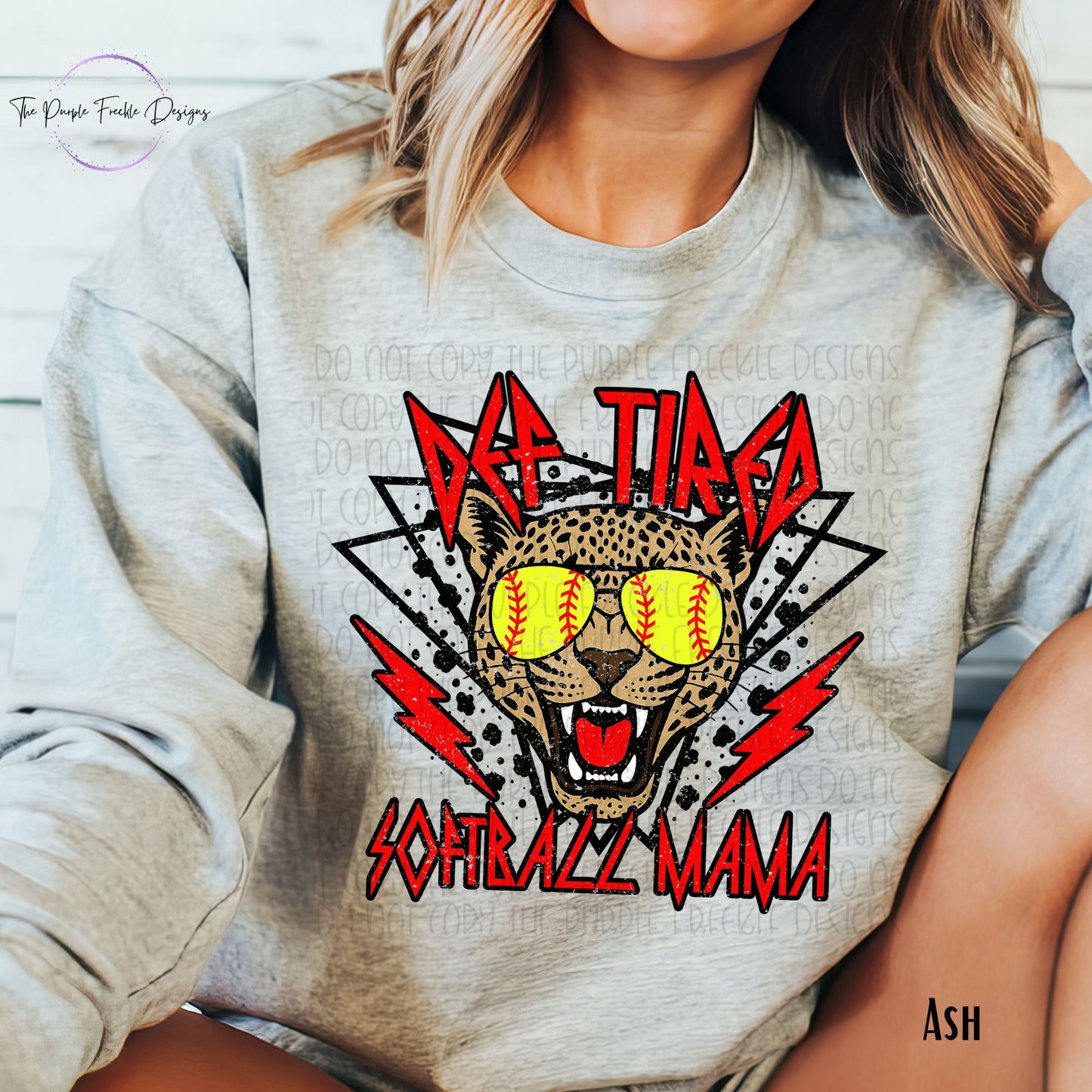 Def Tired Softball Mom