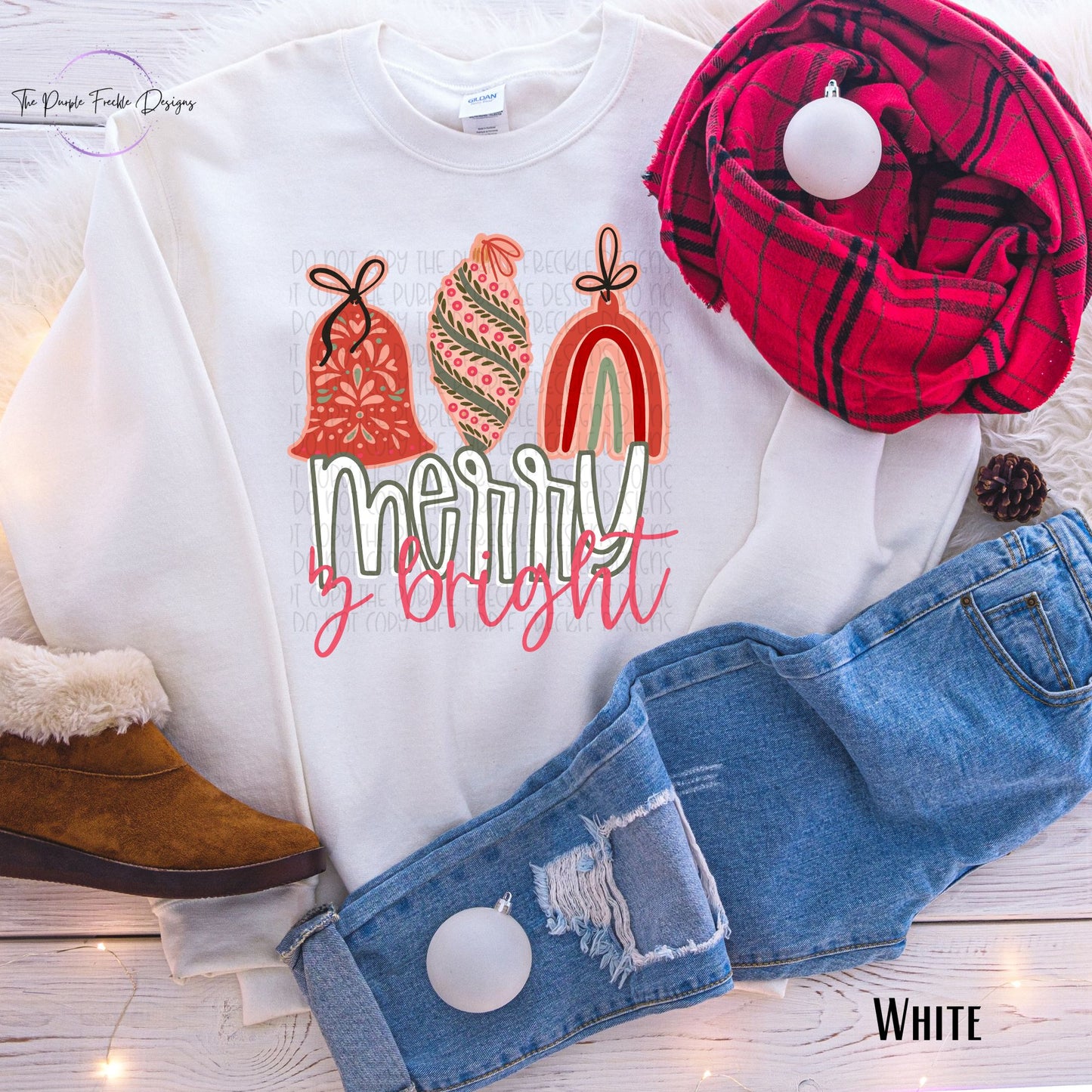 Merry and Bright Ornament