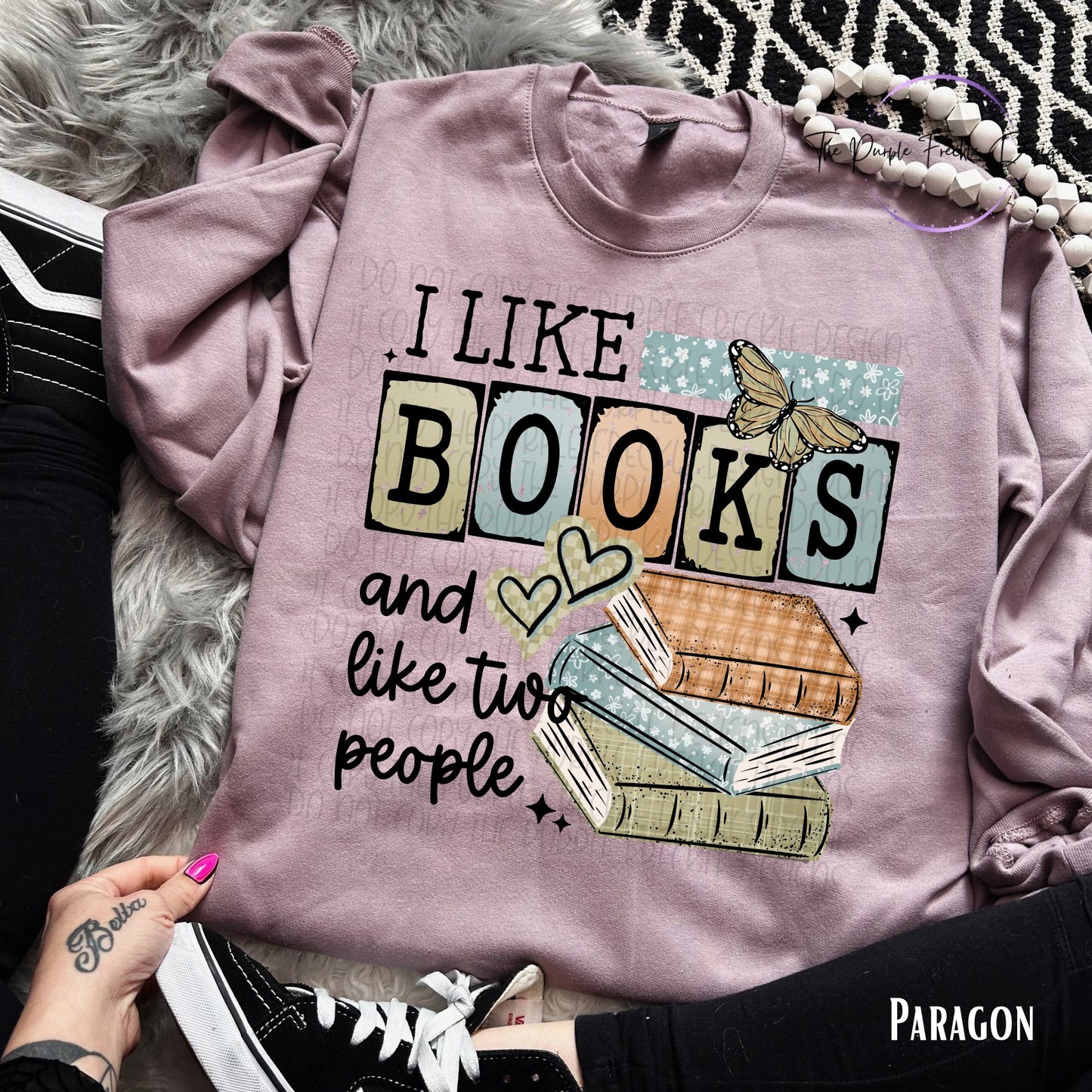 I Like Books and 2 People