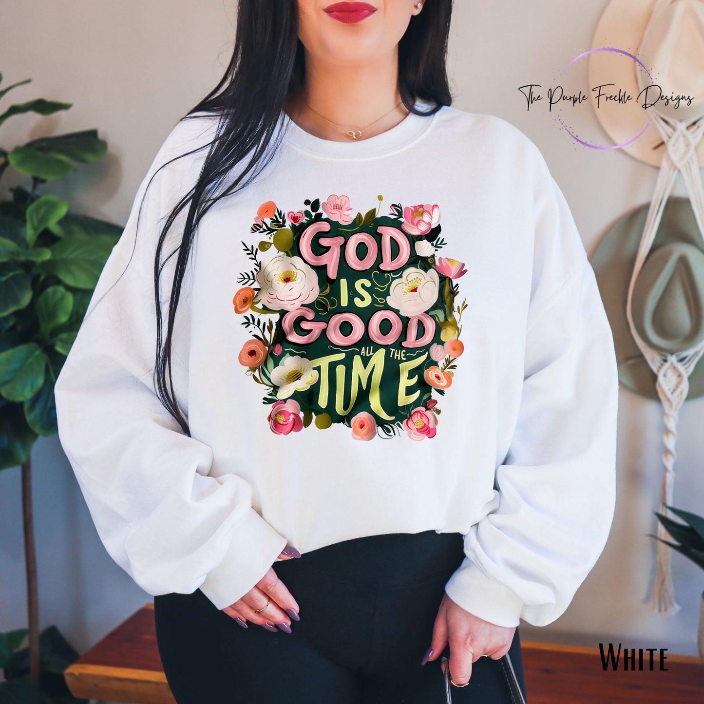 God Is Good Floral