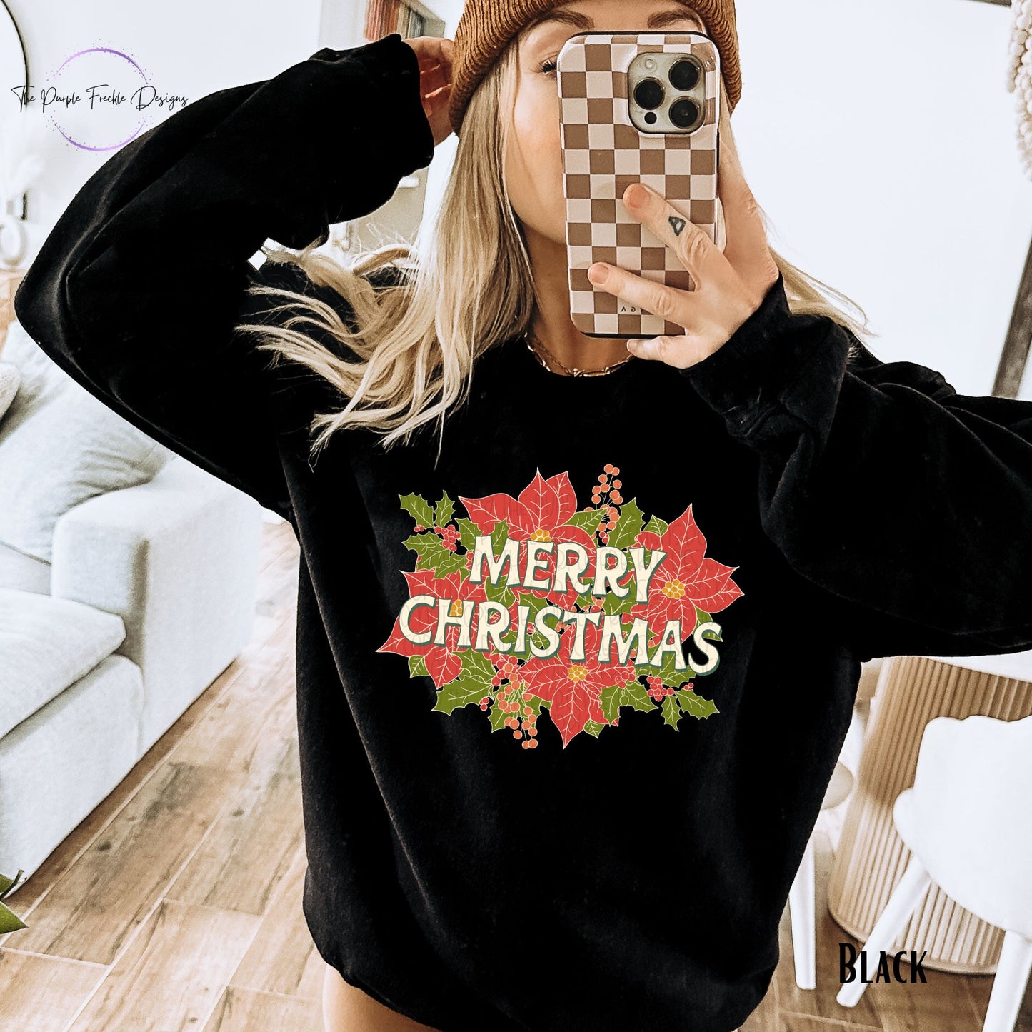 Merry Christmas Poinsetta