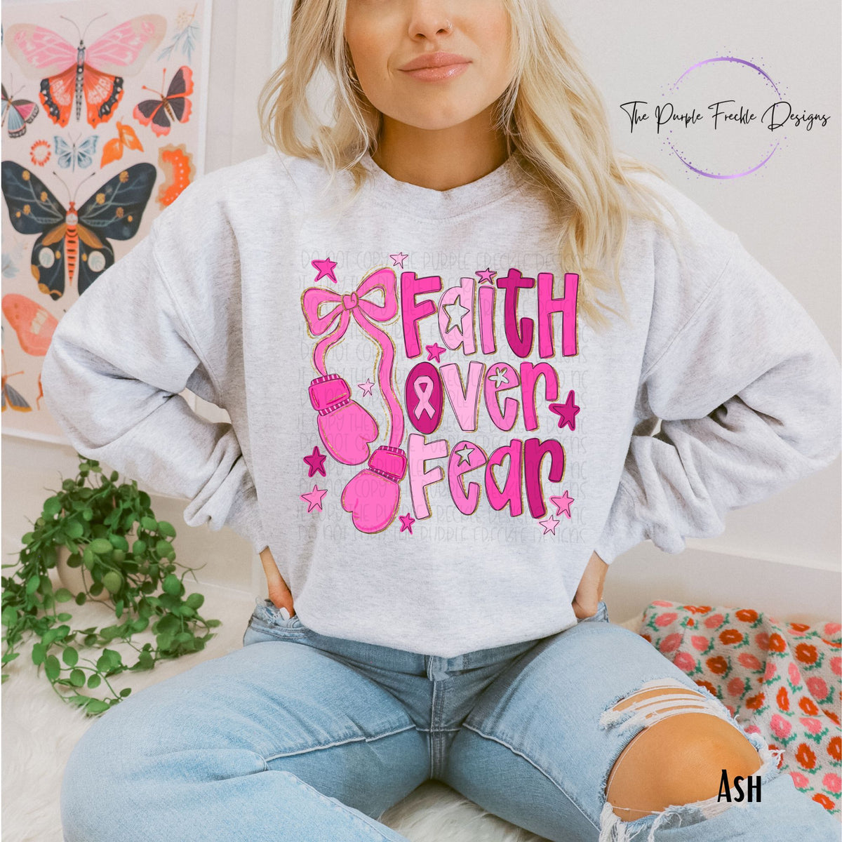 Pink Faith Over Fear