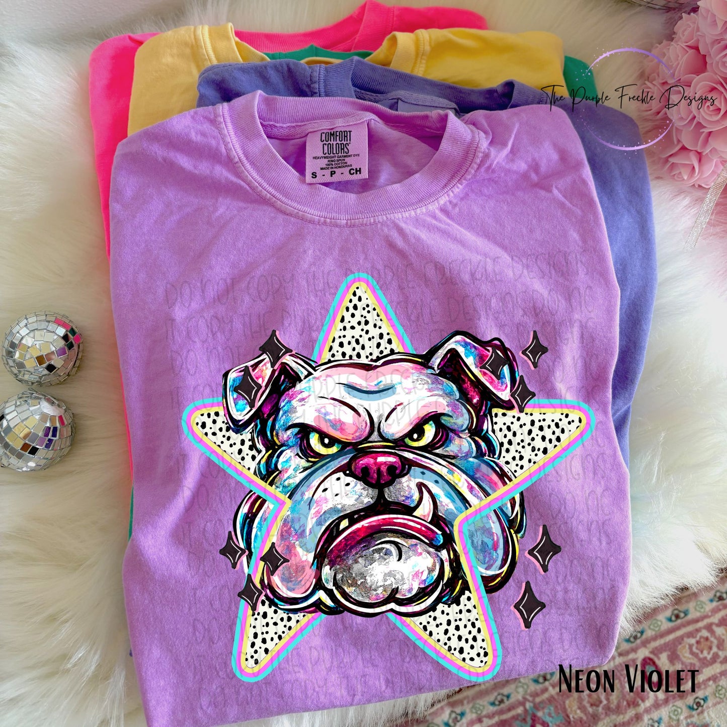 Polka Dot Star Mascot