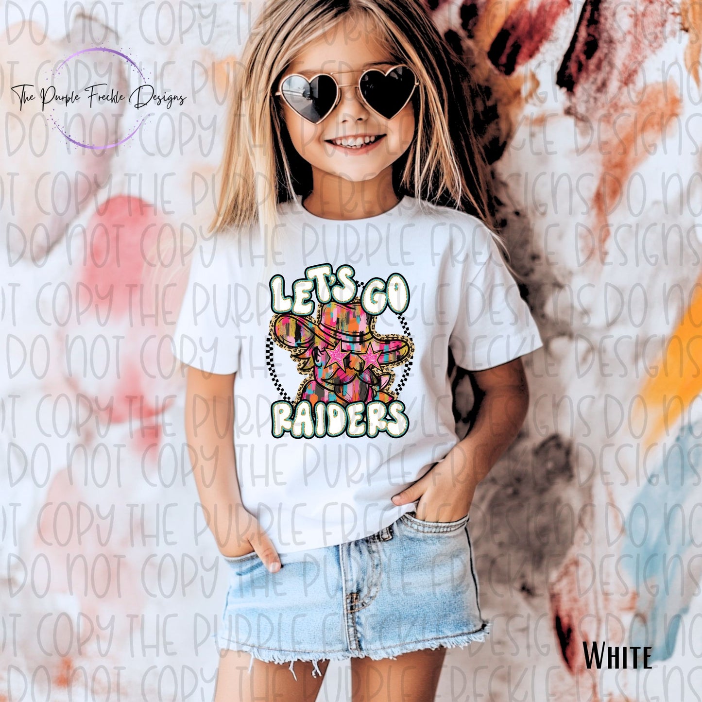 Preppy Brushstroke Mascot Kids