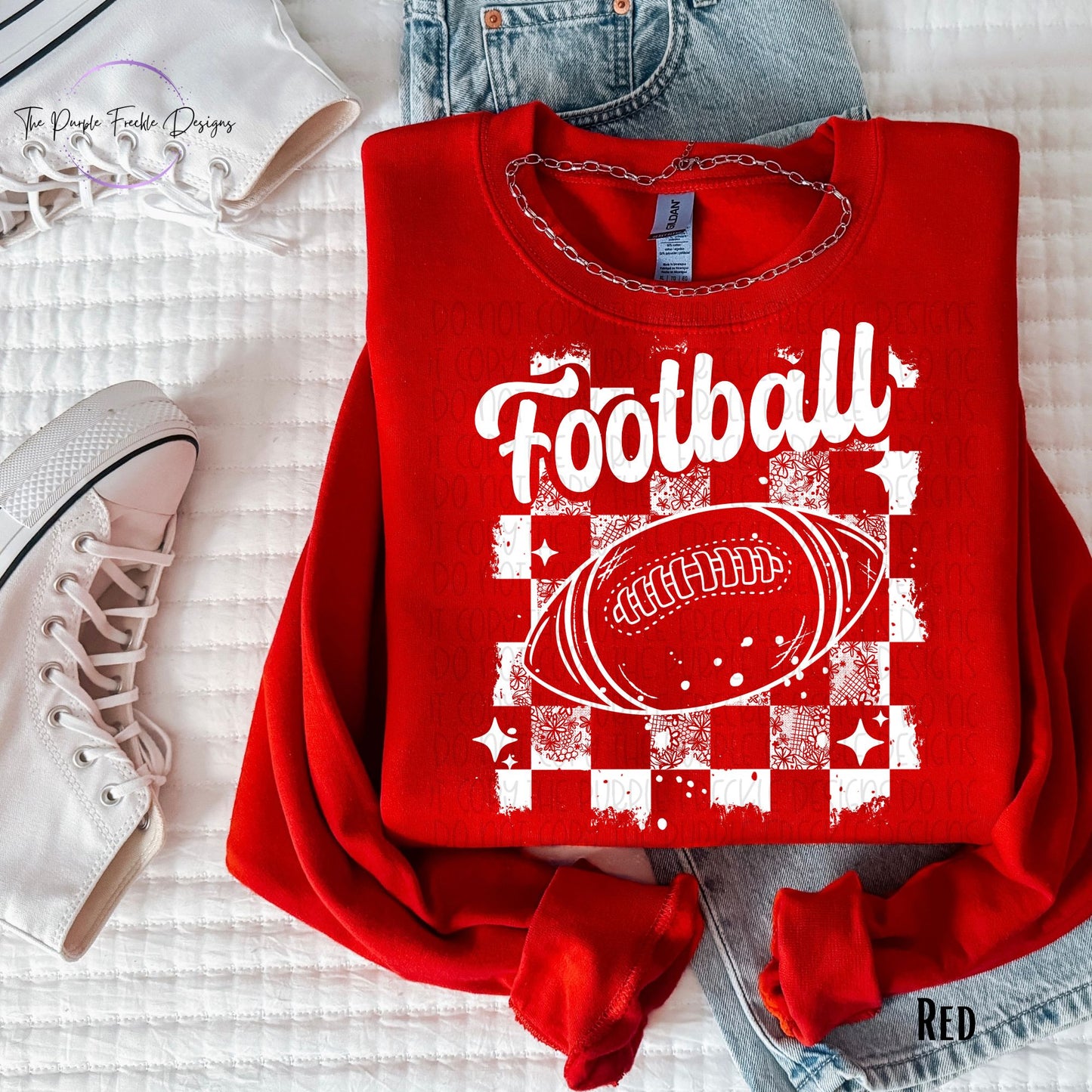 Football Checker Distressed