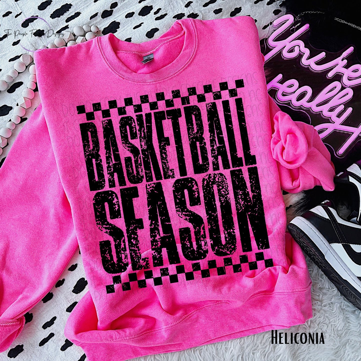 Basketball Season Grunge