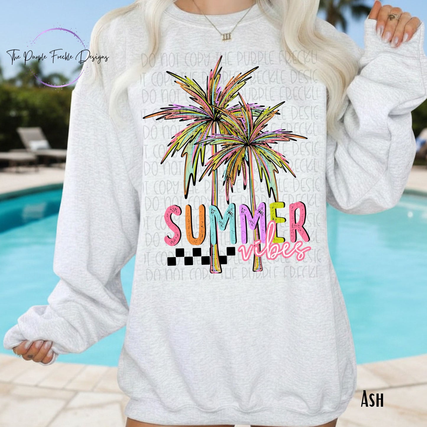 Summer Vibes Palm Trees