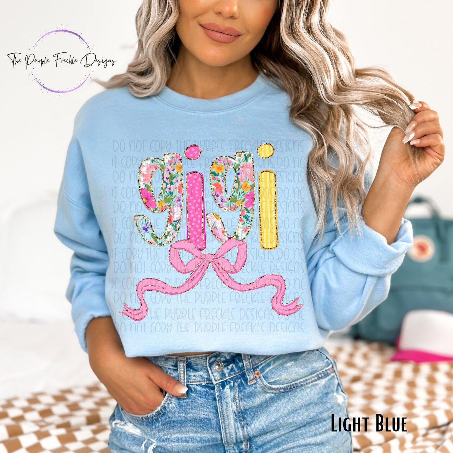 Floral Bow Mother's Day Names