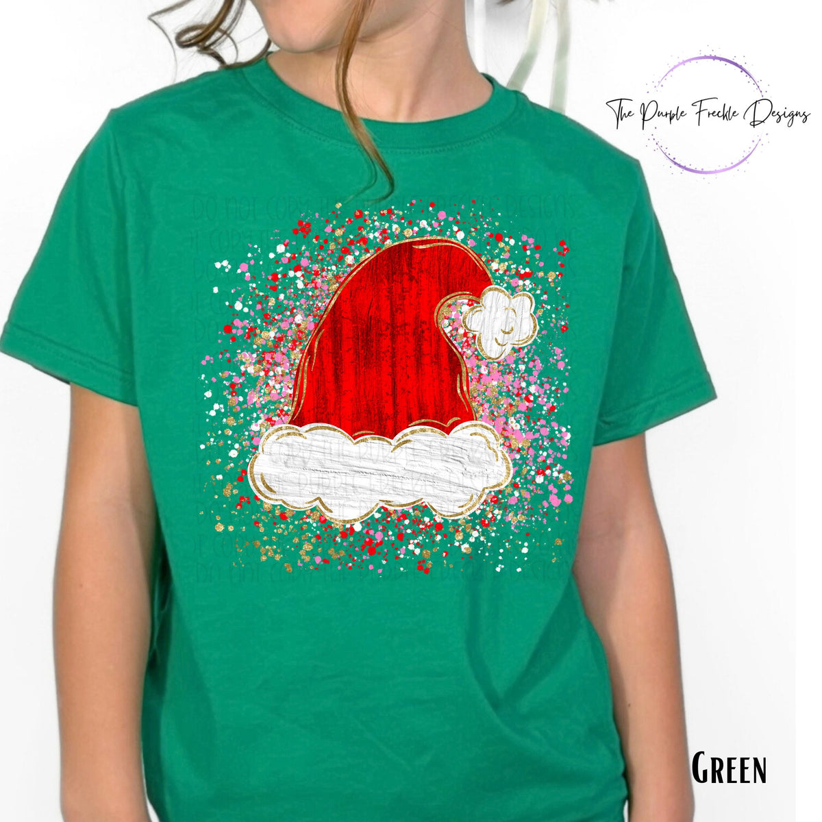 Splatter Santa Hat Kids