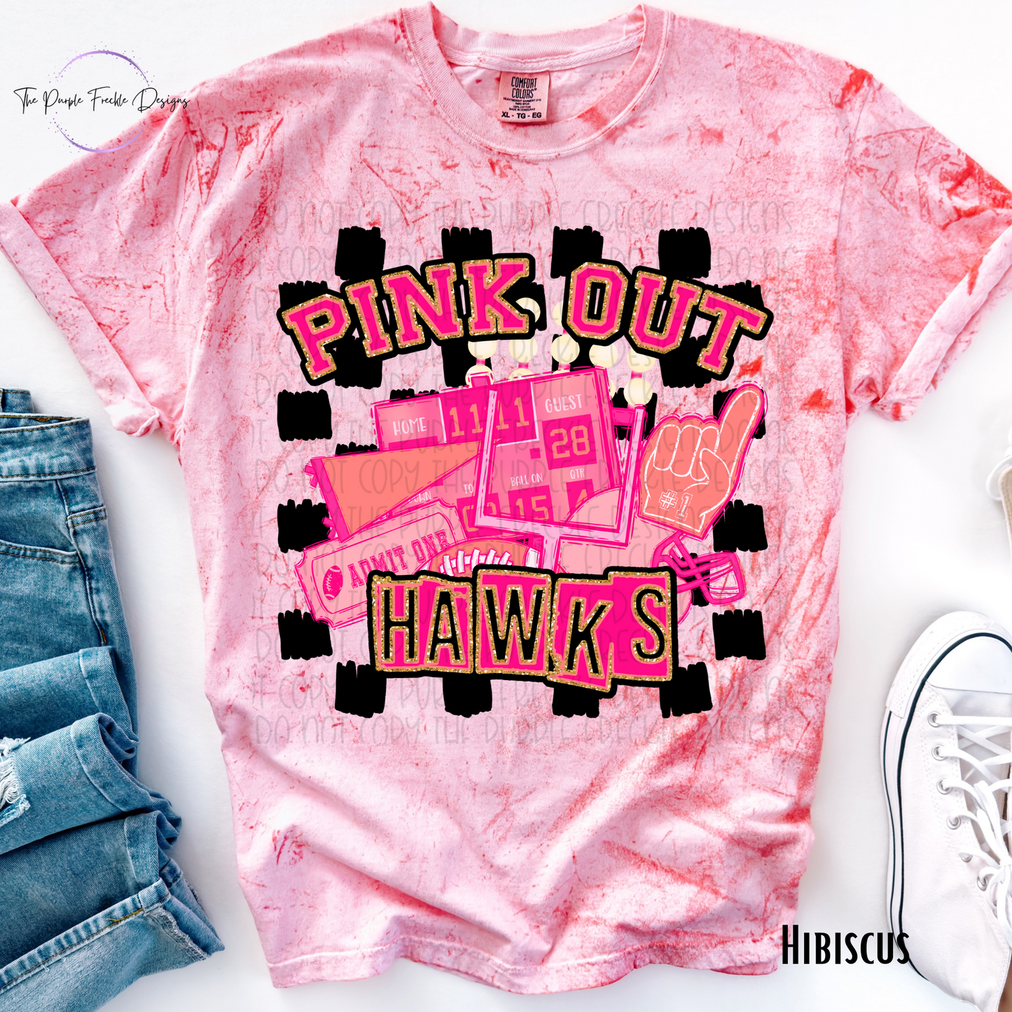 Pink Out Mascot