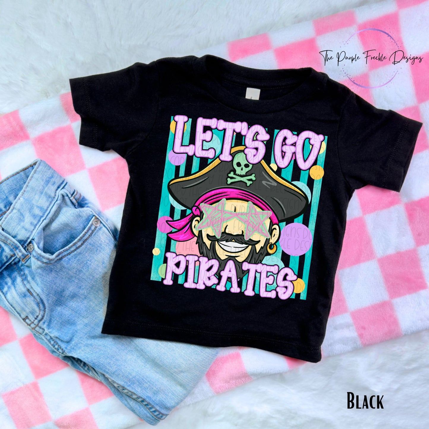 Dots and Stripes Mascot Kids