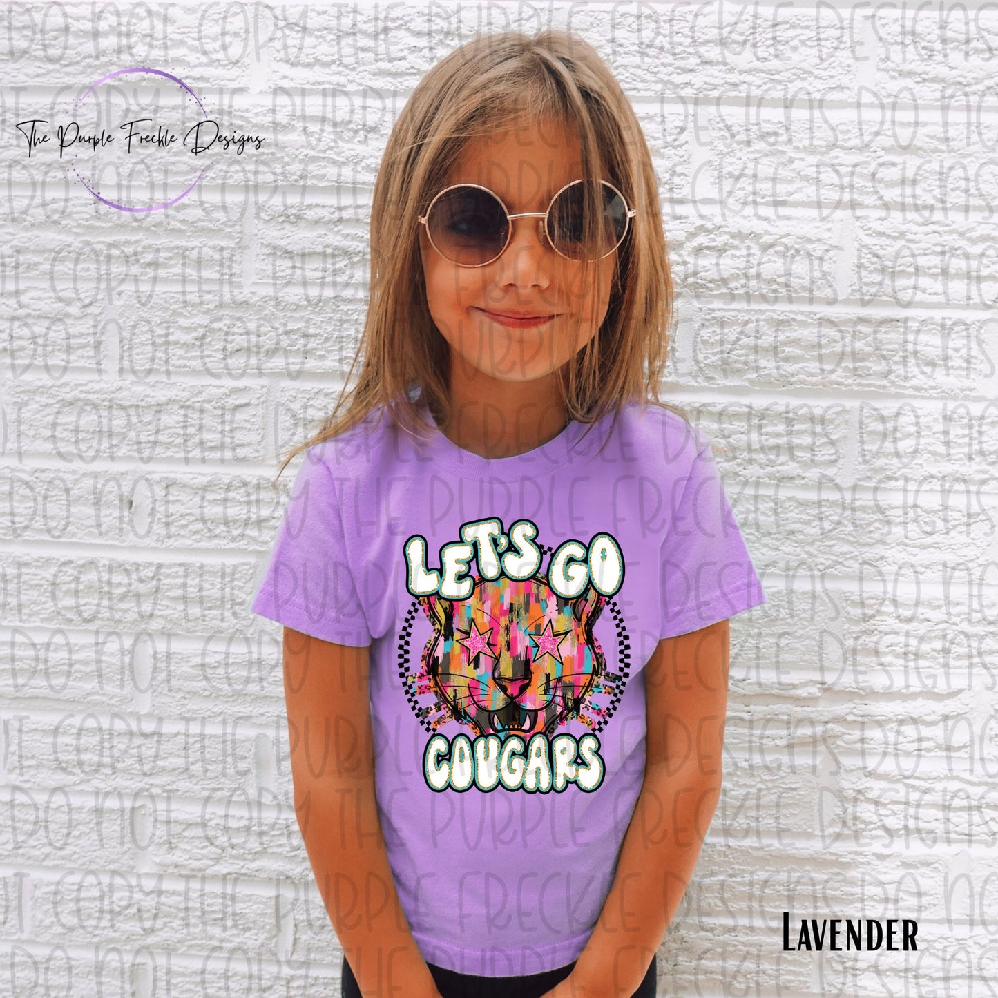 Preppy Brushstroke Mascot Kids