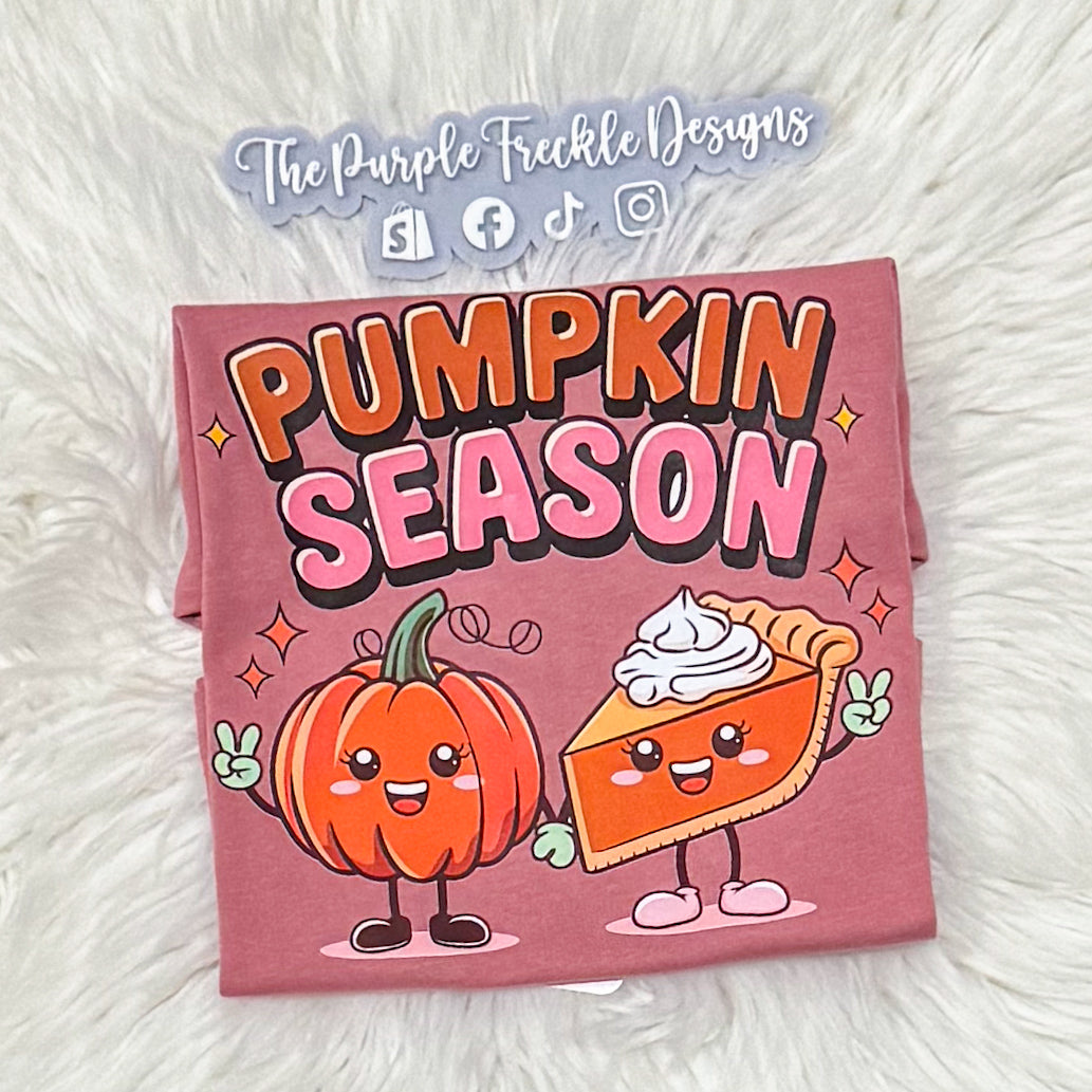 Pumpkin Season on Mauve