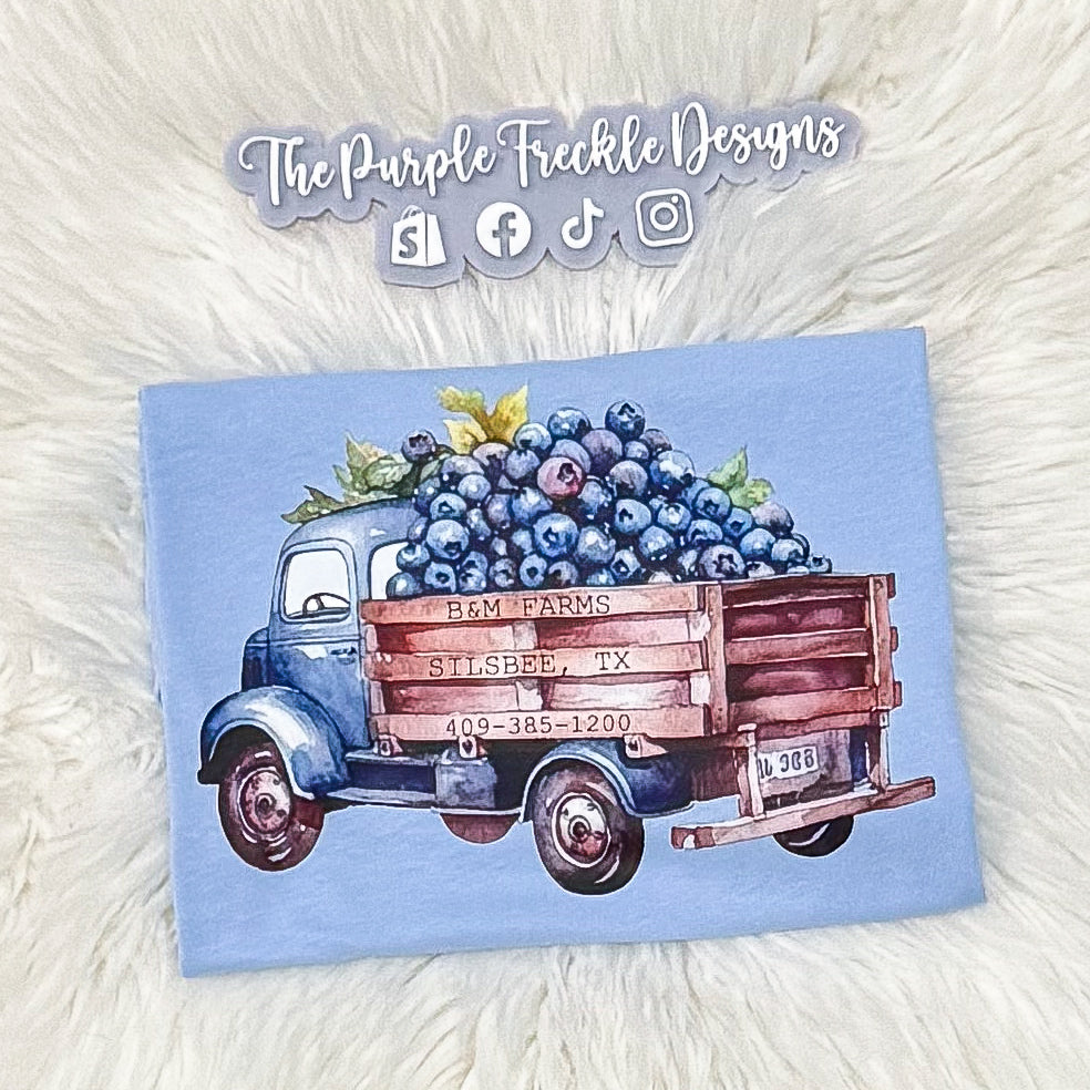 B&M Farms on Light Blue