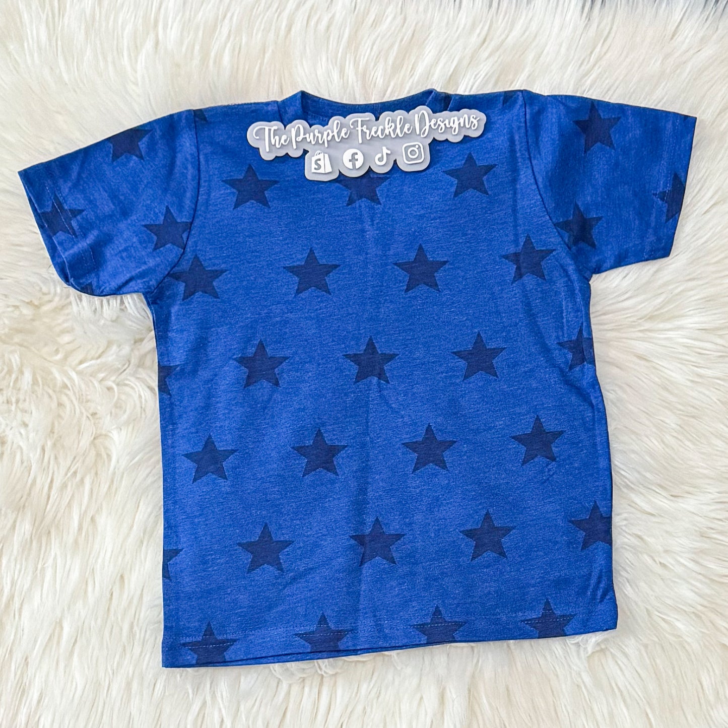 Kids Blue Star Tee