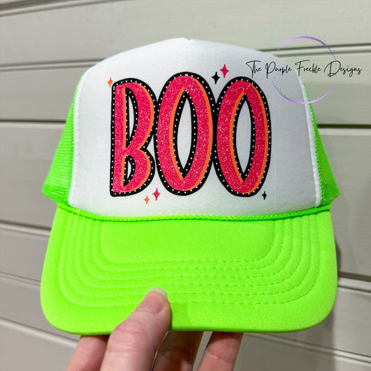 Boo Neon Hat