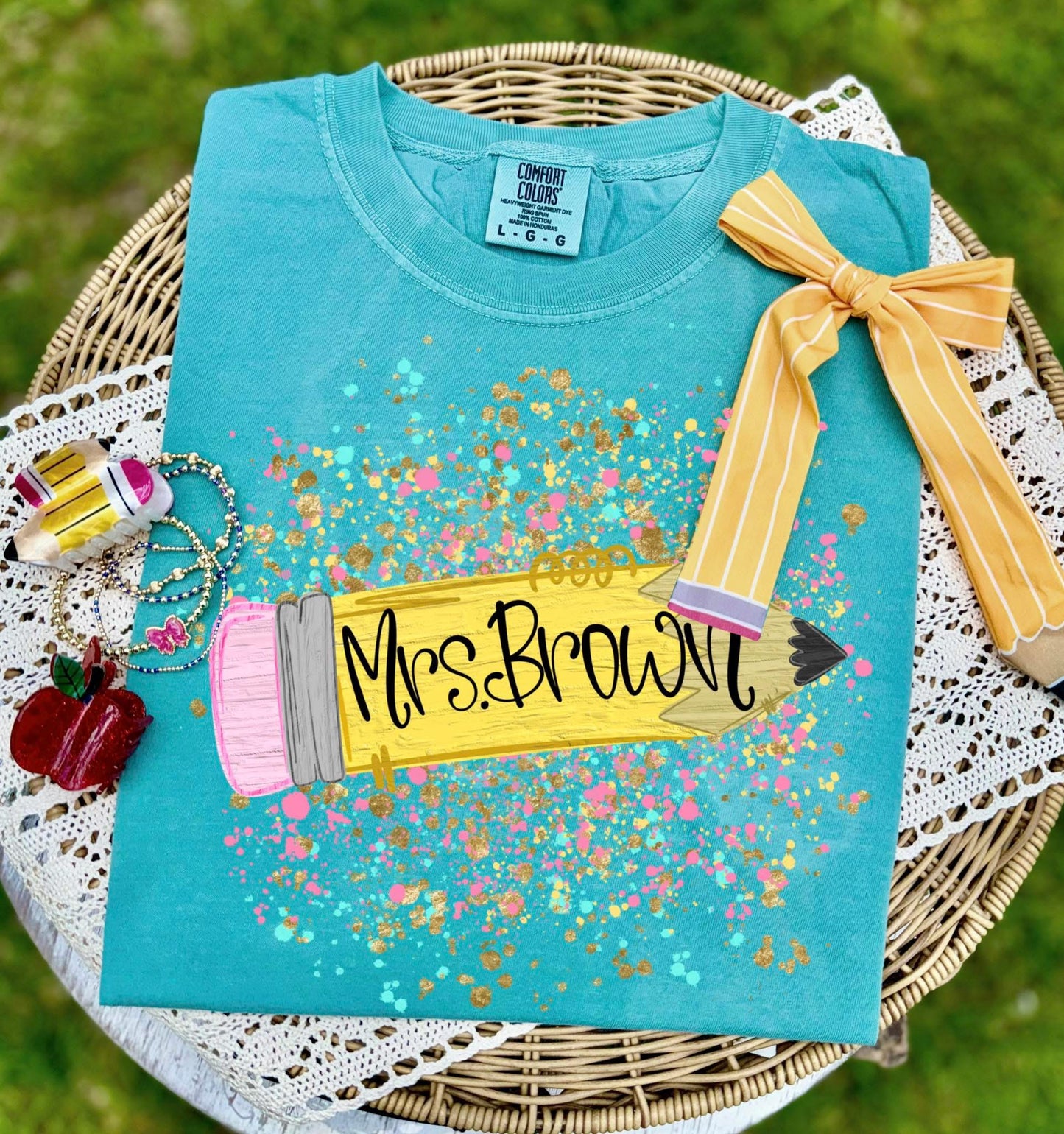 Splatter Pencil Personalized