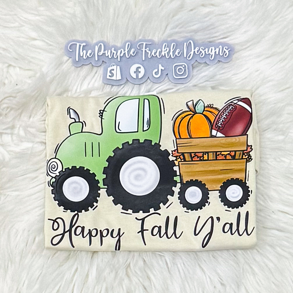 Fall Tractor