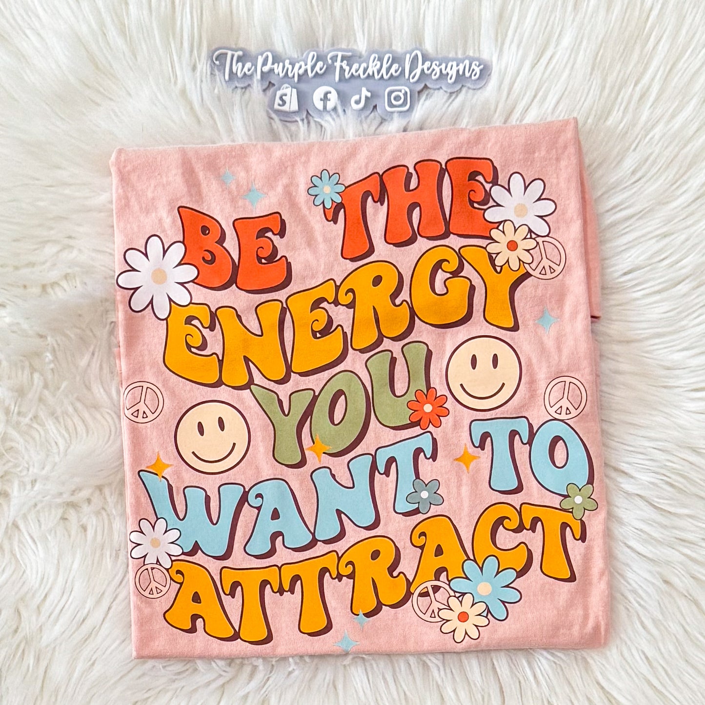 Be The Energy on Peach