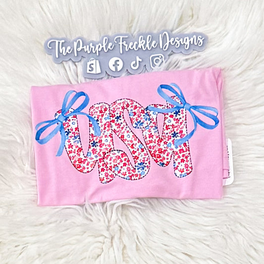 Girly USA on Rabbit Skins Pink