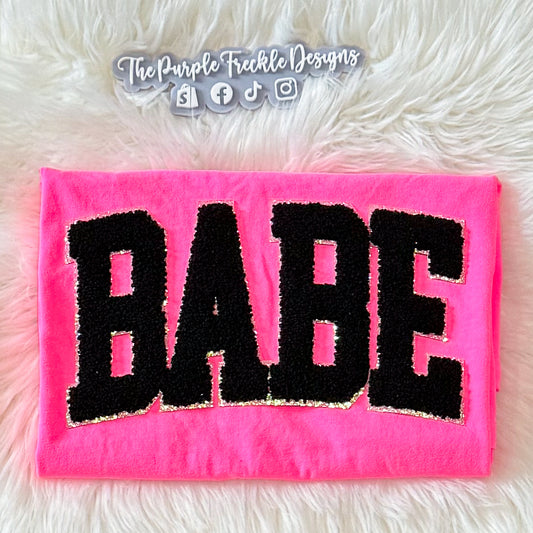 Babe Chenille Patch