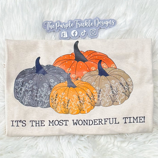 The Most Wonderful Time Pumpkins