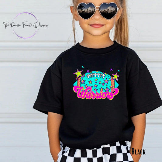 Neon Football Mascot Kids