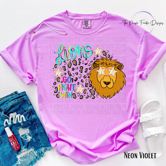 Preppy Cheetah Mascot